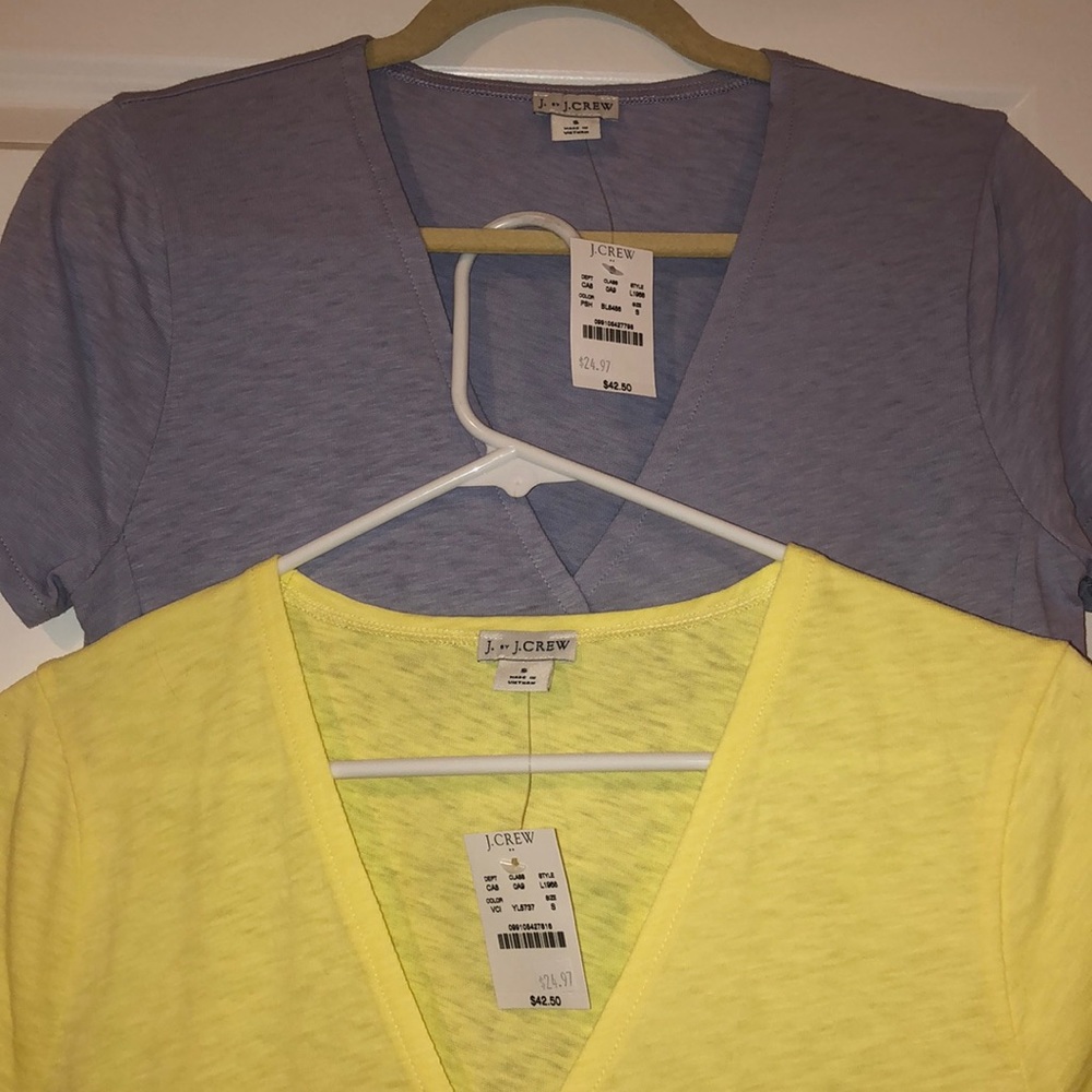 NWT! Two J.Crew tops.